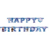 6.5 foot FROZEN HAPPY BIRTHDAY JOINTED BANNER - LA Balloons