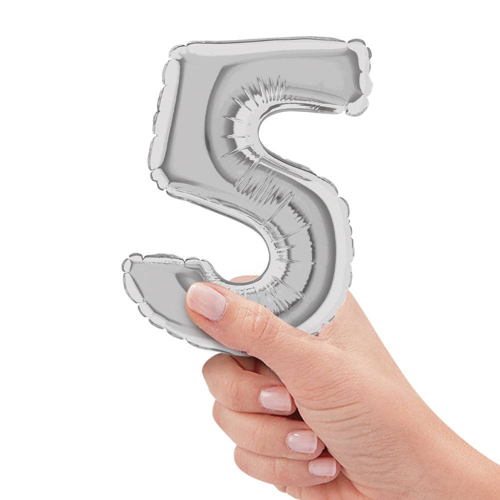 7 inch NUMBER 5 - SILVER MEGALOON