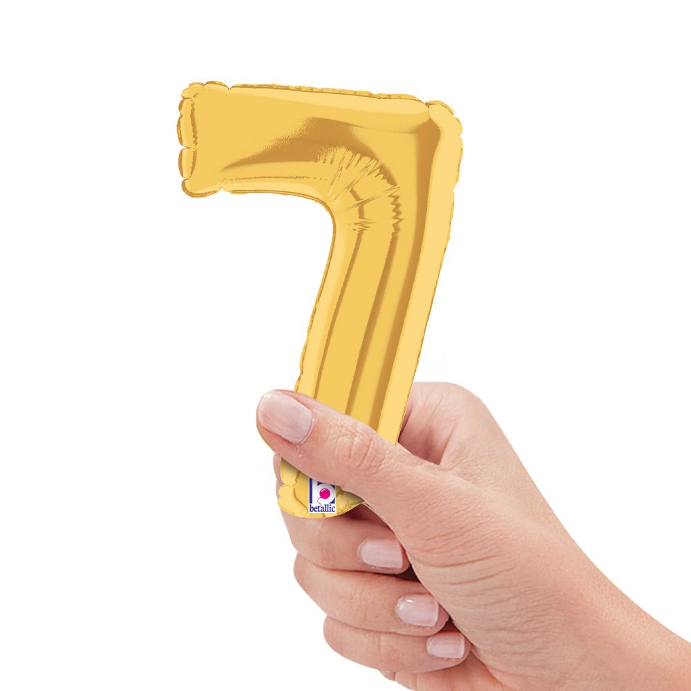 7 inch NUMBER 7 - GOLD MEGALOON