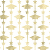 Unique GOLD FOIL GRAD CAP PHOTO BOOTH BACKDROP 39 inch X 79 inch Party Decor 73544-UN