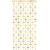 Unique GOLD FOIL GRAD CAP PHOTO BOOTH BACKDROP 39 inch X 79 inch Party Decor 73544-UN
