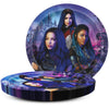Unique 9 inch DESCENDANTS 3 ROUND DINNER PLATES (8 PK) Plates 73565-UN