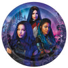 Unique 9 inch DESCENDANTS 3 ROUND DINNER PLATES (8 PK) Plates 73565-UN