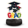 Unique 10 inch GRAD HONEYCOMB CENTERPIECE Party Decor 73738-UN