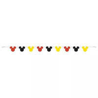 Unique 7ft MICKEY MOUSE GARLAND BANNER Party Decor 78489-UN