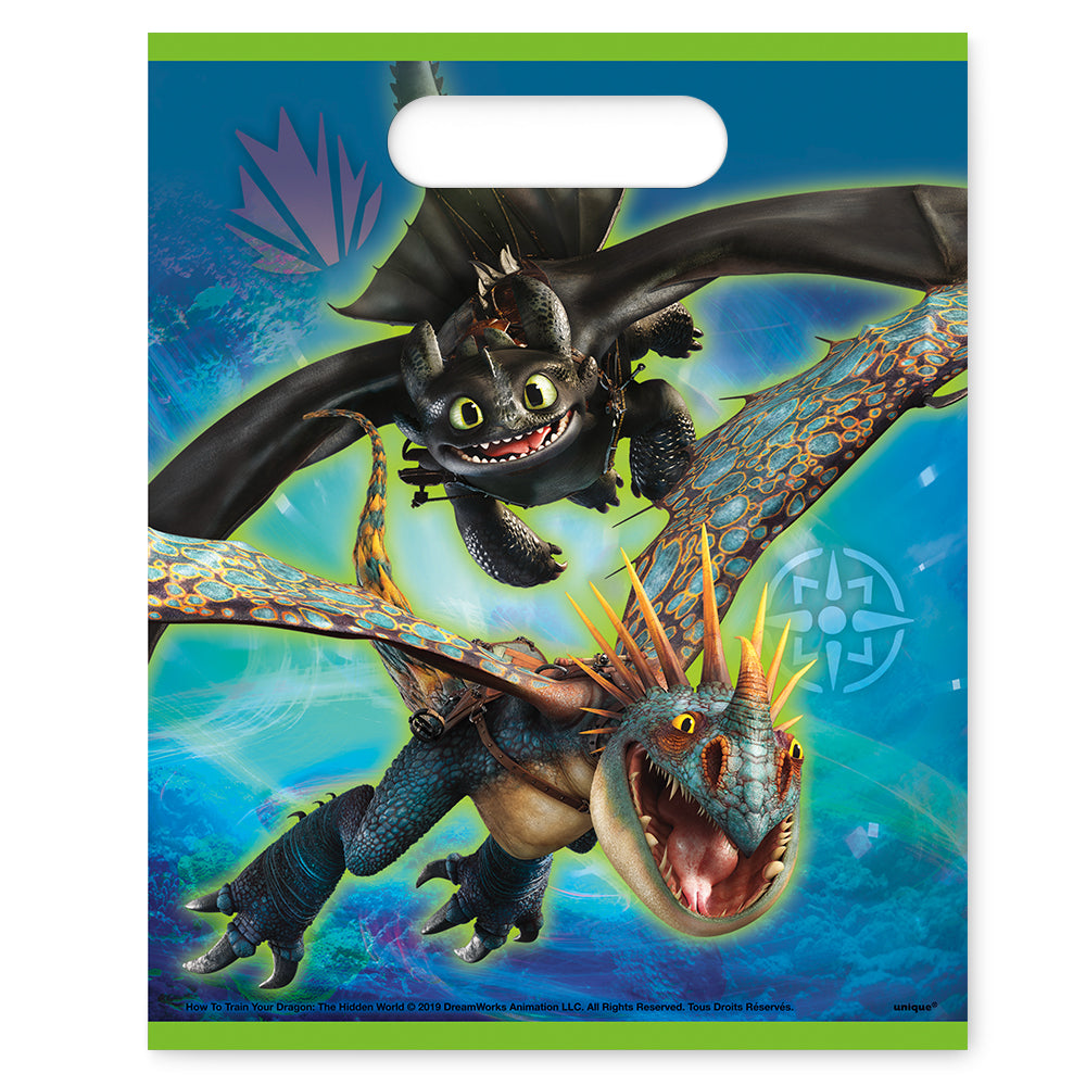 HOW TO TRAIN YOUR DRAGON 3 LOOTBAGS (8 PK)