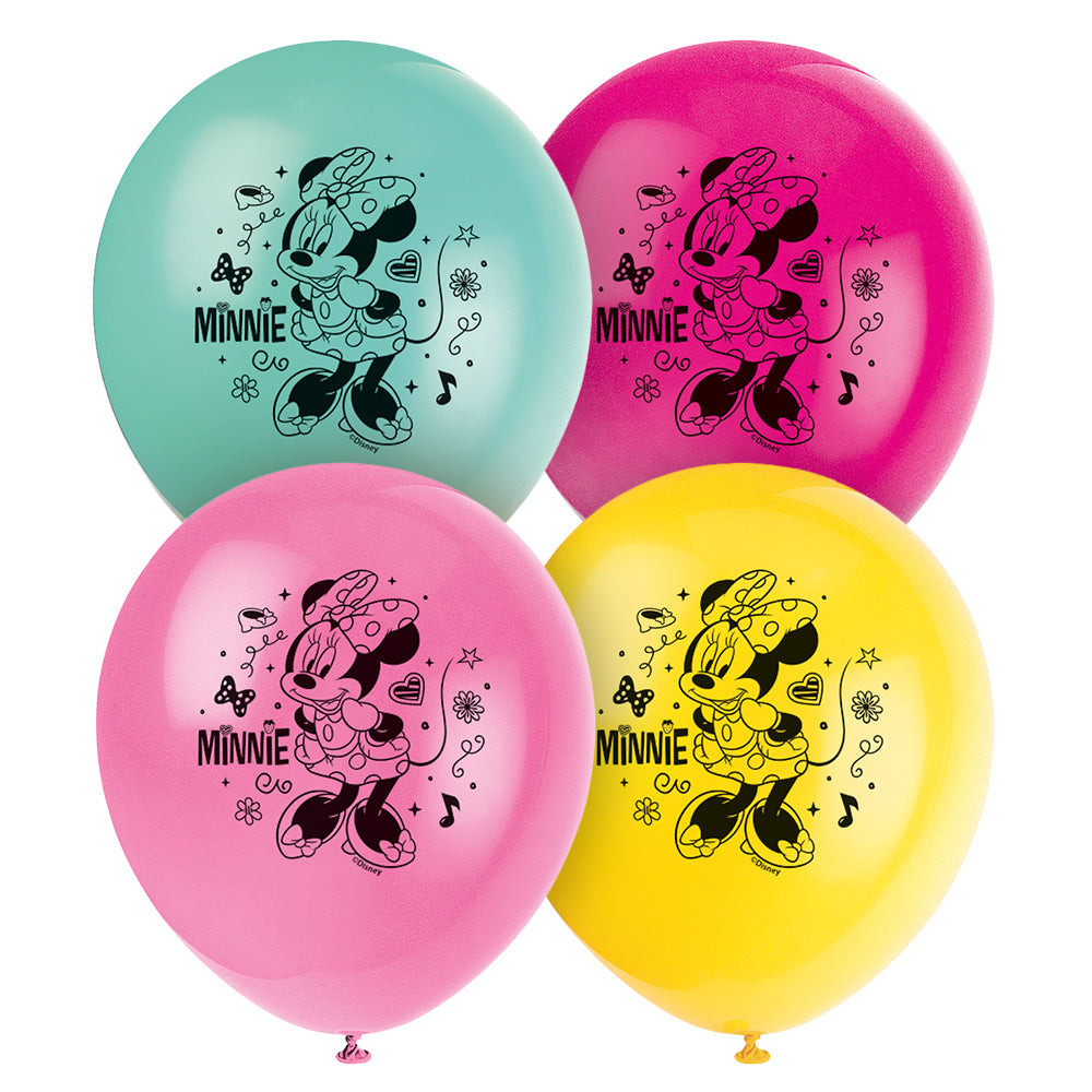 12 inch MINNIE MOUSE (8 PK)