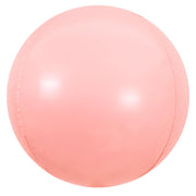 Party Brands 3D SPHERE - PINK Plastic Balloon