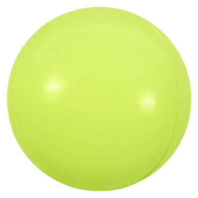Party Brands 3D SPHERE - KIWI GREEN Plastic Balloon