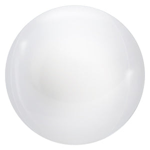 Party Brands 3D SPHERE - METALLIC WHITE Foil Balloon
