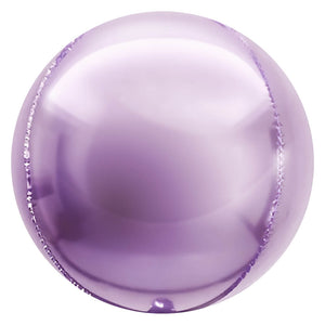 Party Brands 3D SPHERE - METALLIC LILAC PURPLE Foil Balloon