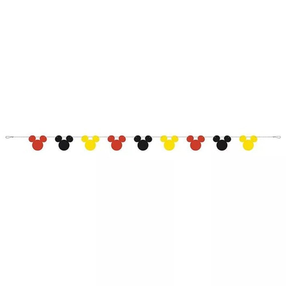 7ft MICKEY MOUSE GARLAND BANNER