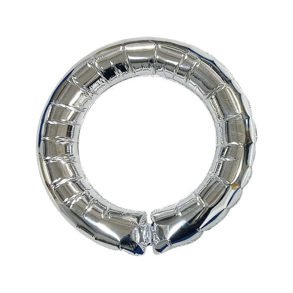 9 inch DECO RING - SILVER - LA Balloons