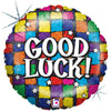 9 inch GOOD LUCK SQUARES (AIR - FILL ONLY) - LA Balloons