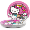 9 inch HELLO KITTY AND FRIENDS ROUND DINNER PLATES (8 PK) - LA Balloons
