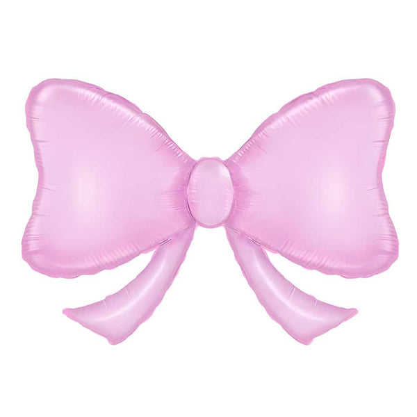 9 inch PINK MINI BOWS - 5 PK (AIR - FILL ONLY) - LA Balloons