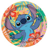 9 inch STITCH ROUND DINNER PLATES (8 PK) - LA Balloons