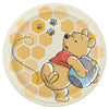 9 inch WINNIE THE POOH ROUND DINNER PLATES (8 PK) - LA Balloons