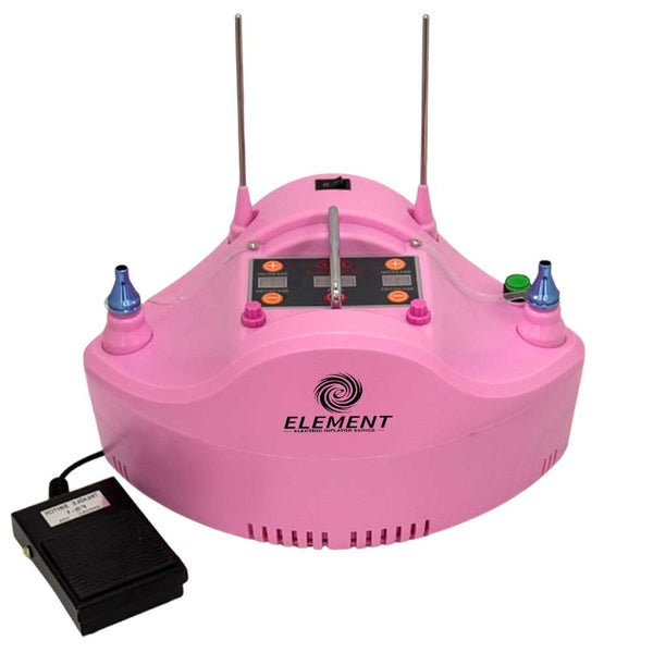 CYCLONE - DIGITAL PRECISION INFLATOR WITH DOUBLE STUFFING TOOL (PINK)