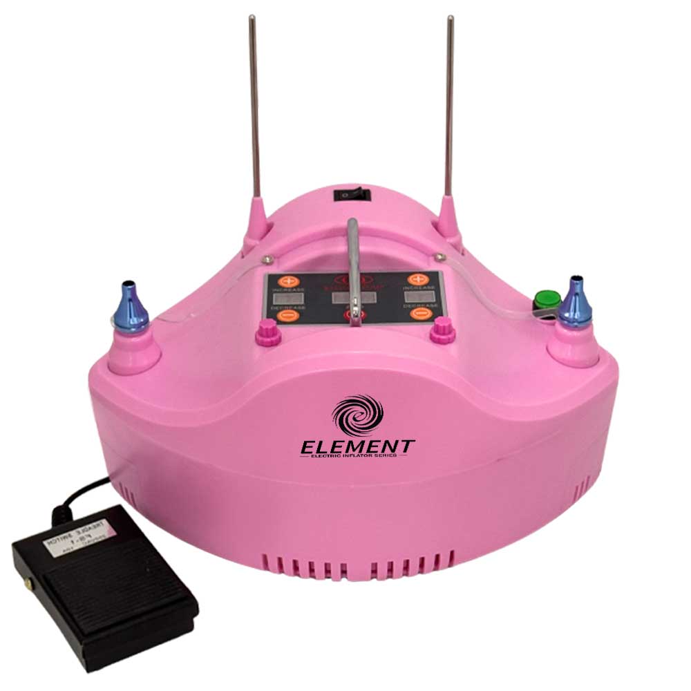 CYCLONE - DIGITAL PRECISION INFLATOR WITH DOUBLE STUFFING TOOL (PINK)
