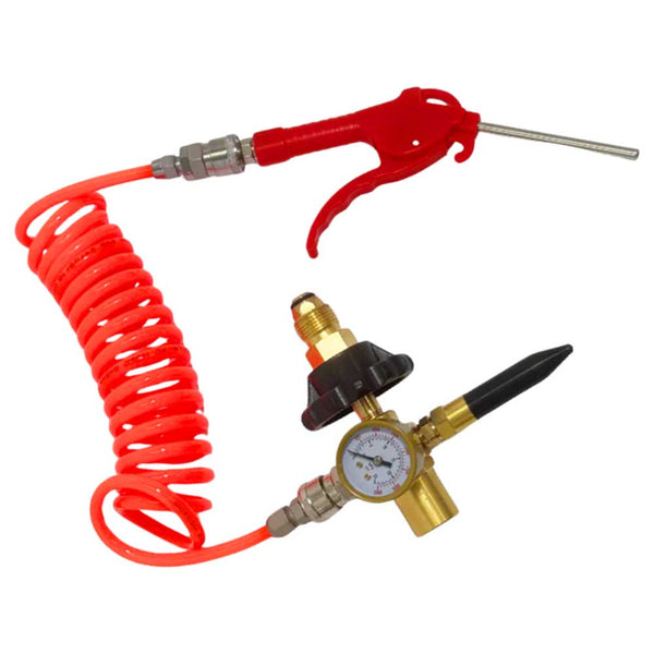 FLEX TIP REGULATOR WITH INTAKE HOSE & FOIL BALLOON ATTACHMENT