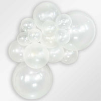 Sempertex 36 inch SEMPERTEX CRYSTAL CLEAR Latex Balloons 56011P2-B