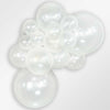 Sempertex 18 inch SEMPERTEX CRYSTAL CLEAR Latex Balloons 55011-B