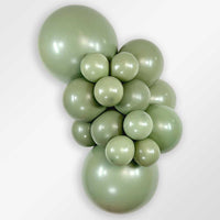 Sempertex 24 inch SEMPERTEX DELUXE EUCALYPTUS GREEN Latex Balloons 59360-B