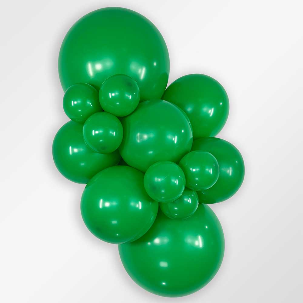 Sempertex 5 inch SEMPERTEX DELUXE SHAMROCK GREEN Latex Balloons 51527-B
