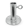 Silver Rainbow METAL FLANGE BALLOON COLUMN/ARCH POLE HOLDER Base Plates FLANGE-SR