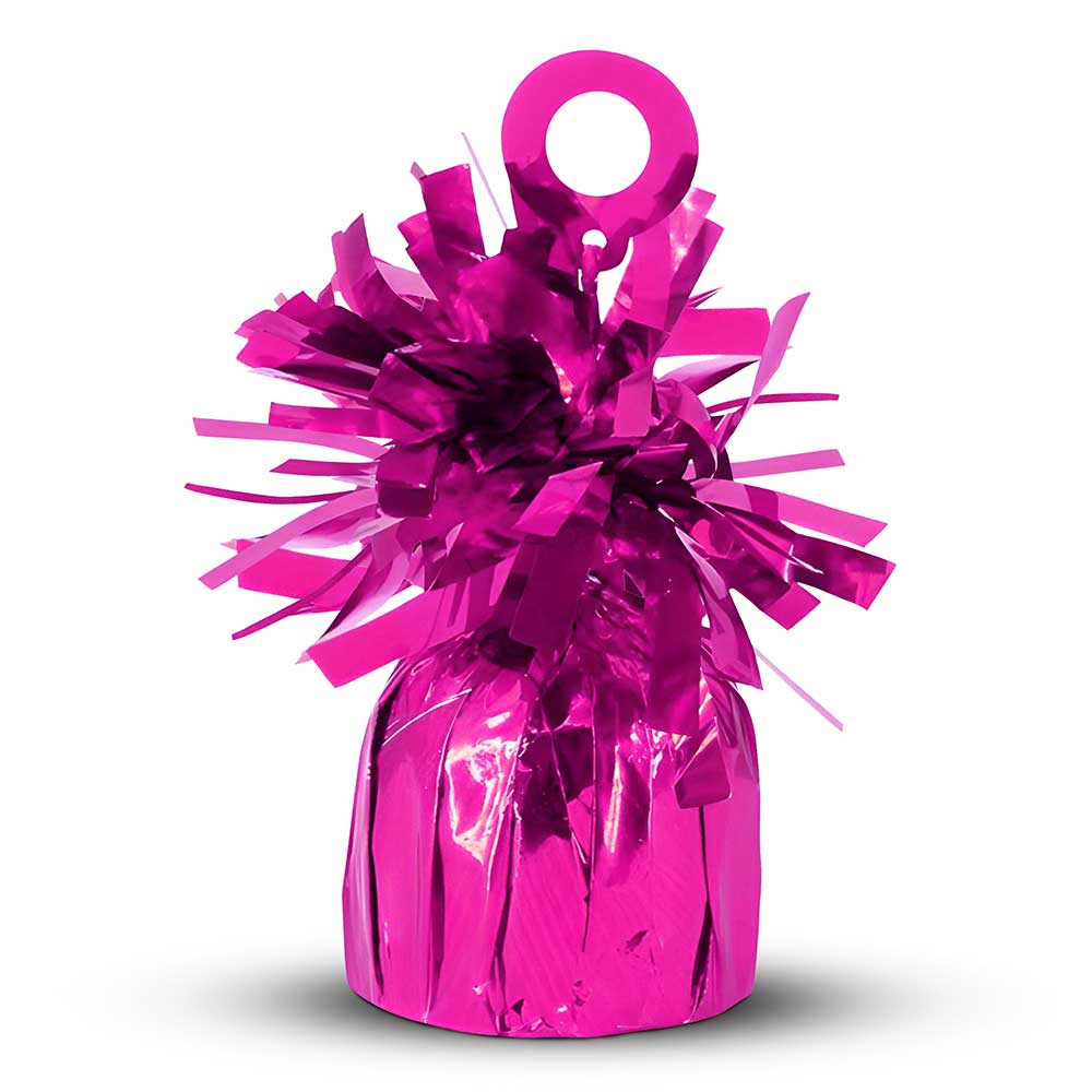 6 oz. FOIL BALLOON WEIGHT - HOT PINK