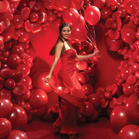 Sempertex 260B SEMPERTEX DELUXE IMPERIAL RED Entertainer Balloons 57525-B