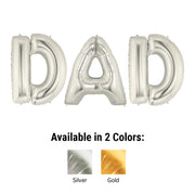 Betallic 40 inch DAD - MEGALOON LETTERS KIT Foil Balloon
