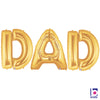 Betallic 40 inch DAD - MEGALOON LETTERS KIT Foil Balloon KT-400050-B