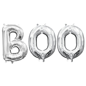 Anagram 16 inch BOO - ANAGRAM LETTERS KIT (AIR-FILL ONLY) Foil Balloon KT-400414-A-P