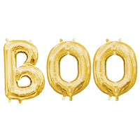 Anagram 16 inch BOO - ANAGRAM LETTERS KIT (AIR-FILL ONLY) Foil Balloon KT-400415-A-P