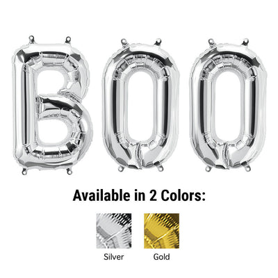 Northstar 16 inch BOO - NORTHSTAR LETTERS KIT (AIR-FILL ONLY) Foil Balloon