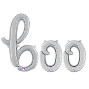 Betallic BOO - BETALLIC SCRIPT LETTERS KIT (AIR-FILL ONLY) Foil Balloon KT-400419-B-P