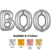 Anagram 34 inch BOO - ANAGRAM LETTERS KIT Foil Balloon