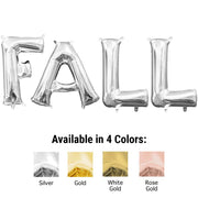 Anagram 16 inch FALL - ANAGRAM LETTERS KIT (AIR-FILL ONLY) Foil Balloon