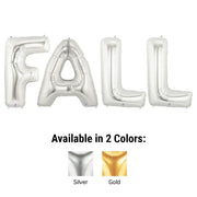Betallic 40 inch FALL - MEGALOON LETTERS KIT Foil Balloon