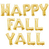 Anagram 16 inch HAPPY FALL YALL - ANAGRAM LETTERS KIT (AIR-FILL ONLY) Foil Balloon KT-400468-A-P