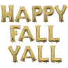 Anagram 16 inch HAPPY FALL YALL - ANAGRAM LETTERS KIT (AIR-FILL ONLY) Foil Balloon KT-400469-A-P