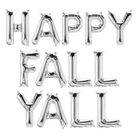 Northstar 16 inch HAPPY FALL YALL - NORTHSTAR LETTERS KIT (AIR-FILL ONLY) Foil Balloon KT-400471-N-P