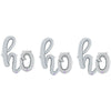 Betallic HO HO HO - BETALLIC SCRIPT LETTERS KIT (AIR-FILL ONLY) Foil Balloon KT-400500-B-P