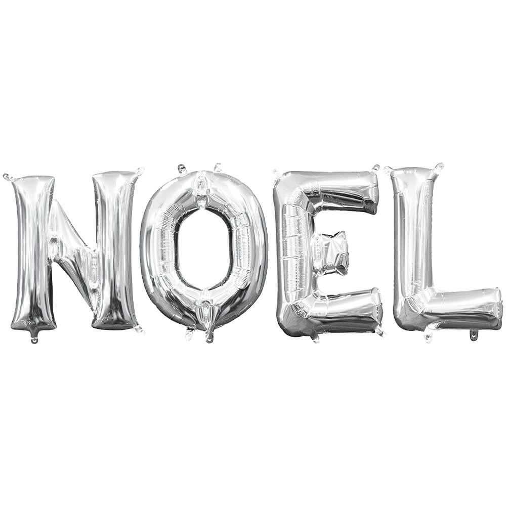 Anagram 16 inch NOEL - ANAGRAM LETTERS KIT (AIR-FILL ONLY) Foil Balloon KT-400507-A-P