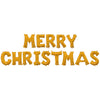 Anagram 16 inch MERRY CHRISTMAS - ANAGRAM LETTERS KIT (AIR-FILL ONLY) Foil Balloon KT-400520-A-P