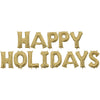 Anagram 16 inch HAPPY HOLIDAYS - ANAGRAM LETTERS KIT (AIR-FILL ONLY) Foil Balloon KT-400533-A-P