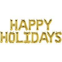 Northstar 16 inch HAPPY HOLIDAYS - NORTHSTAR LETTERS KIT (AIR-FILL ONLY) Foil Balloon KT-400535-N-P