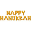 Anagram 16 inch HAPPY HANUKKAH - ANAGRAM LETTERS KIT (AIR-FILL ONLY) Foil Balloon KT-400544-A-P